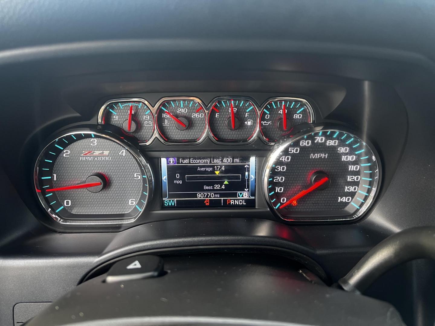 2017 Blue /Black Chevrolet Silverado 1500 LT Z71 Double Cab 4WD (1GCVKREC7HZ) with an 5.3L V8 OHV 16V engine, 6A transmission, located at 547 E. Main St., Orwell, OH, 44076, (440) 437-5893, 41.535435, -80.847855 - Photo#20