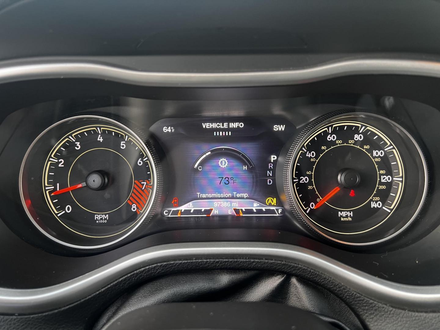 2015 Black /Black Jeep Cherokee Trailhawk 4WD (1C4PJMBS8FW) with an 3.2L V6 DOHC 24V engine, 9-Speed Automatic transmission, located at 11115 Chardon Rd. , Chardon, OH, 44024, (440) 214-9705, 41.580246, -81.241943 - Photo#22