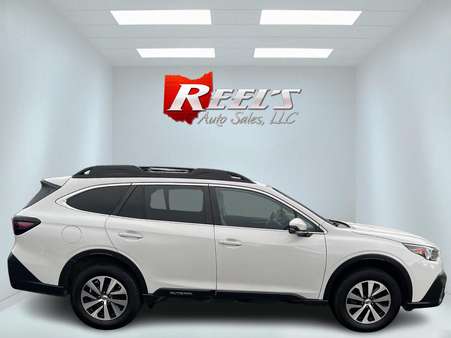 2022 White /Gray Subaru Outback Premium (4S4BTADC0N3) with an 2.5L H4 DOHC 16V engine, Automatic transmission, located at 11115 Chardon Rd. , Chardon, OH, 44024, (440) 214-9705, 41.580246, -81.241943 - This 2022 Subaru Outback Premium is a well-rounded SUV with a focus on comfort, technology, and safety. It features a 2.5L H4 engine with the brand's signature Symmetrical All-Wheel Drive, providing excellent traction and stability. With a highway fuel efficiency of 33 MPG, it balances performance w - Photo#14