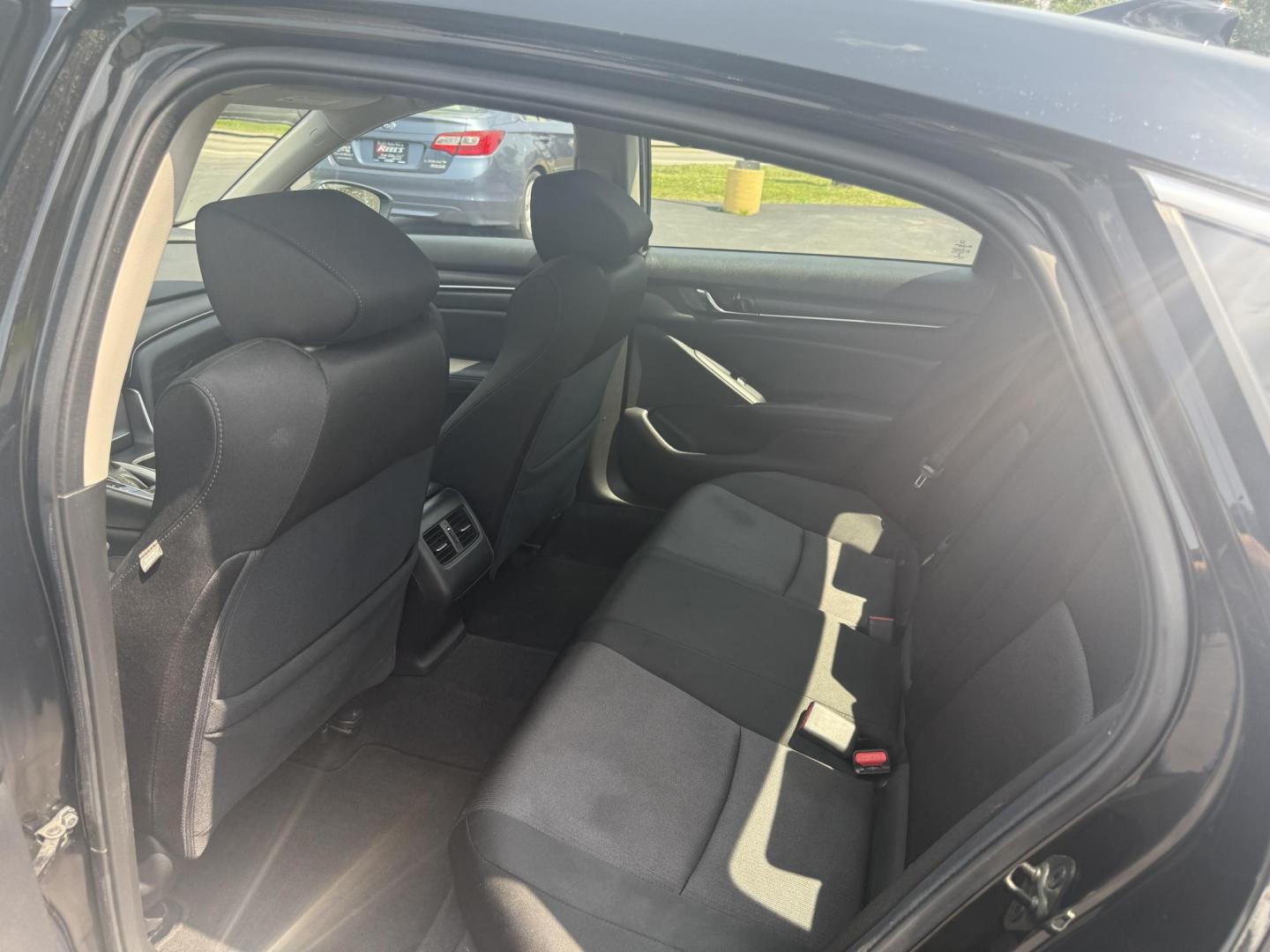 2019 Black /Black Honda Accord EX CVT (1HGCV1F48KA) with an 1.5L I4 DOHC 16V TURBO engine, Automatic transmission, located at 11115 Chardon Rd. , Chardon, OH, 44024, (440) 214-9705, 41.580246, -81.241943 - This 2019 Honda Accord EX is a midsize sedan that impresses with its 1.5-liter turbocharged I4 engine, achieving an efficient 38 MPG on the highway. It combines performance with a suite of practical features, including LED exterior lighting, a power driver's seat, and the Honda Safety Suite, which e - Photo#32