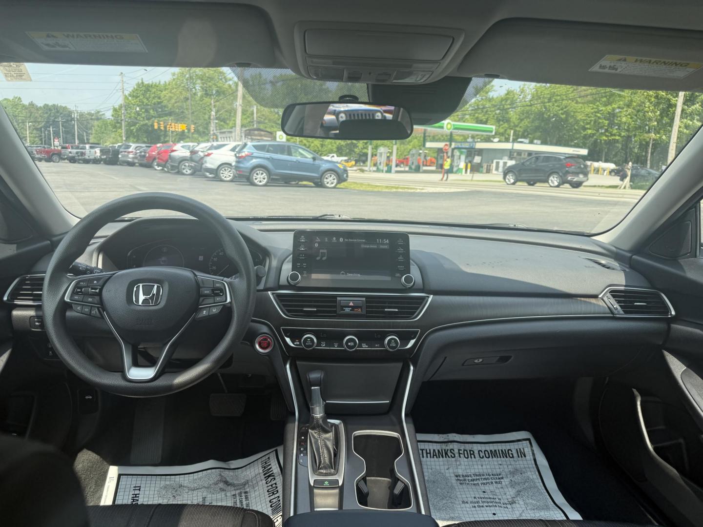 2019 Black /Black Honda Accord EX CVT (1HGCV1F48KA) with an 1.5L I4 DOHC 16V TURBO engine, Automatic transmission, located at 11115 Chardon Rd. , Chardon, OH, 44024, (440) 214-9705, 41.580246, -81.241943 - This 2019 Honda Accord EX is a midsize sedan that impresses with its 1.5-liter turbocharged I4 engine, achieving an efficient 38 MPG on the highway. It combines performance with a suite of practical features, including LED exterior lighting, a power driver's seat, and the Honda Safety Suite, which e - Photo#12