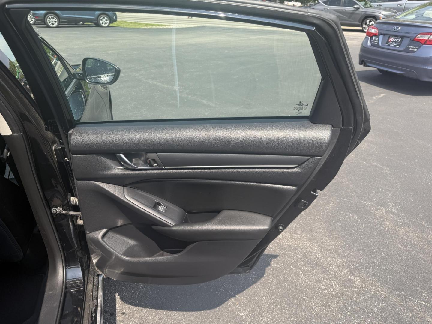 2019 Black /Black Honda Accord EX CVT (1HGCV1F48KA) with an 1.5L I4 DOHC 16V TURBO engine, Automatic transmission, located at 11115 Chardon Rd. , Chardon, OH, 44024, (440) 214-9705, 41.580246, -81.241943 - This 2019 Honda Accord EX is a midsize sedan that impresses with its 1.5-liter turbocharged I4 engine, achieving an efficient 38 MPG on the highway. It combines performance with a suite of practical features, including LED exterior lighting, a power driver's seat, and the Honda Safety Suite, which e - Photo#40