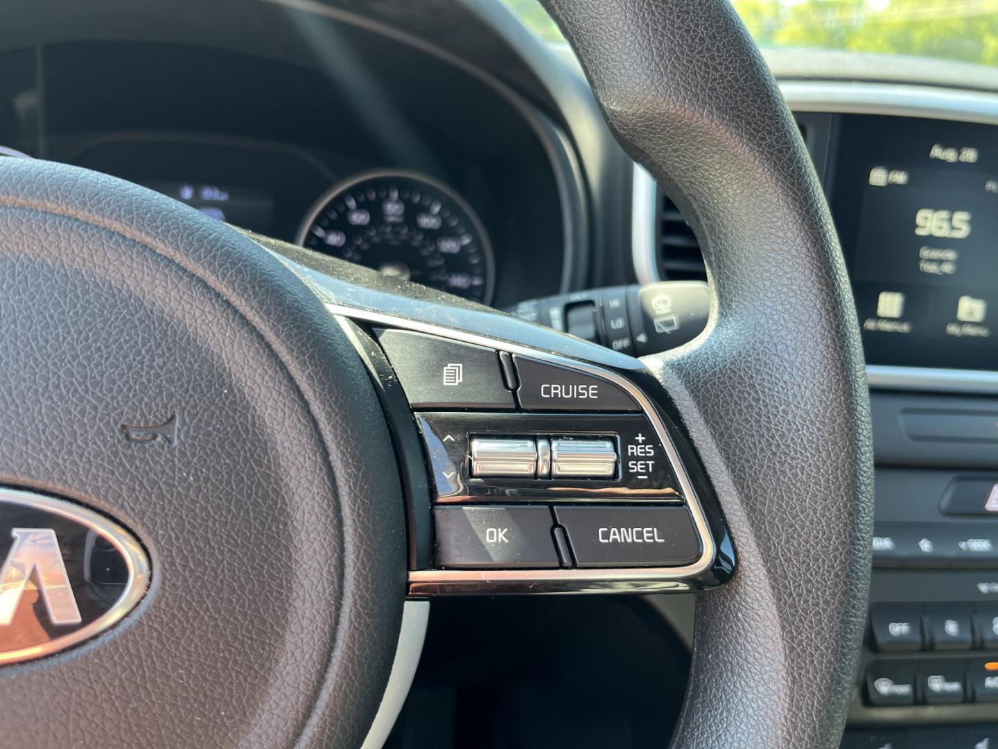 2022 Blue /Black Kia Sportage LX AWD (KNDPMCAC6N7) with an 2.4L I4 DOHC 24V engine, Automatic transmission, located at 11115 Chardon Rd. , Chardon, OH, 44024, (440) 214-9705, 41.580246, -81.241943 - 2022 Kia Sportage LX AWD – Practical Compact SUV with Modern Safety and Everyday Comfort If you want a compact SUV that feels current, efficient, and easy to live with, this 2022 Kia Sportage LX AWD is a strong option. The 2.4L GDI engine and 6-speed automatic deliver smooth everyday power, while- Photo#21
