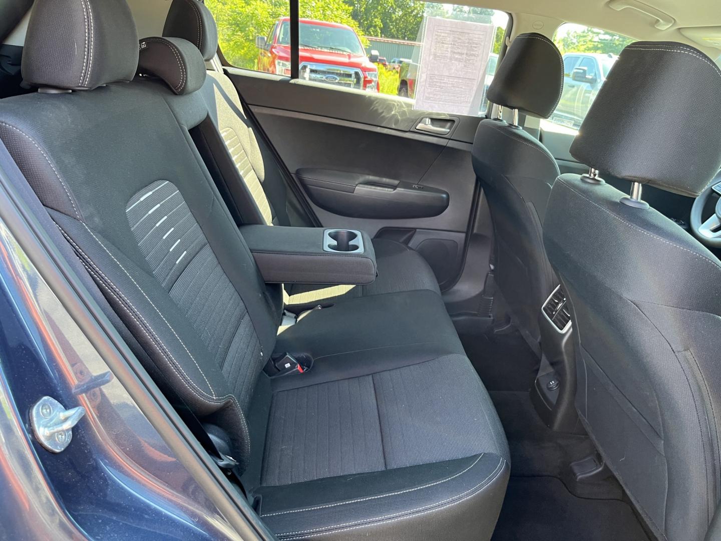2022 Blue /Black Kia Sportage LX AWD (KNDPMCAC6N7) with an 2.4L I4 DOHC 24V engine, Automatic transmission, located at 11115 Chardon Rd. , Chardon, OH, 44024, (440) 214-9705, 41.580246, -81.241943 - 2022 Kia Sportage LX AWD – Practical Compact SUV with Modern Safety and Everyday Comfort If you want a compact SUV that feels current, efficient, and easy to live with, this 2022 Kia Sportage LX AWD is a strong option. The 2.4L GDI engine and 6-speed automatic deliver smooth everyday power, while- Photo#32