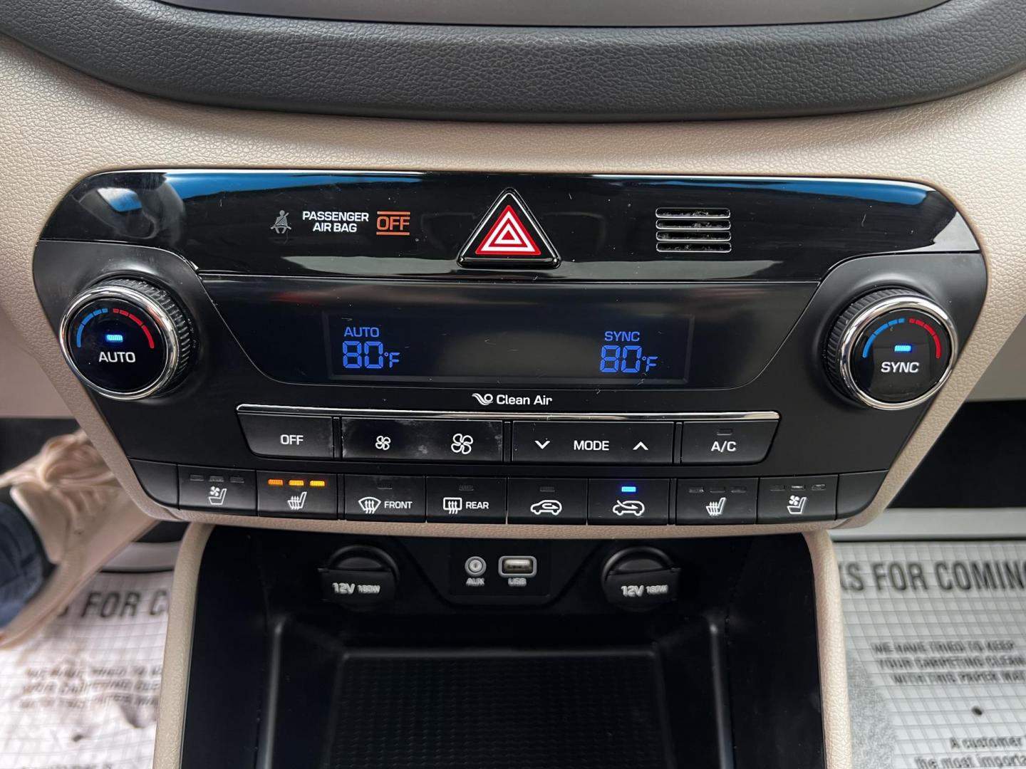 2016 Black /Black Hyundai Tucson Limited Ultimate AWD (KM8J3CA23GU) with an 1.6L I4 DOHC 16V TURBO engine, 7A transmission, located at 547 E. Main St., Orwell, OH, 44076, (440) 437-5893, 41.535435, -80.847855 - This One Owner 2016 Hyundai Tucson Limited Ultimate AWD is a compact SUV offering a blend of performance, luxury, and advanced technology. It features a 1.6-liter turbocharged I4 engine coupled with a 7-speed dual-clutch automatic transmission, providing a spirited driving experience. The interior b - Photo#25