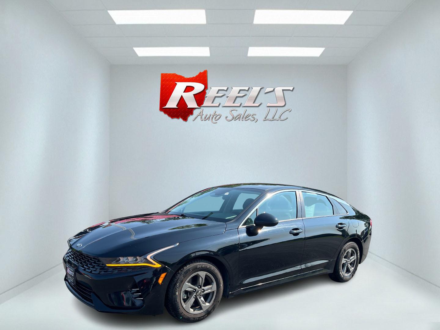 2021 Black /Black Kia K5 LXS (5XXG14J2XMG) with an 1.6L I4 DOHC 16V TURBO engine, 8-Speed Automatic transmission, located at 547 E. Main St., Orwell, OH, 44076, (440) 437-5893, 41.535435, -80.847855 - This 2021 Kia K5 LXS is a midsize sedan that combines style with a range of advanced features. It is powered by a 1.6-liter Turbocharged Inline-4 GDI engine paired with an 8-speed automatic transmission, delivering impressive fuel efficiency of 37 MPG on the highway. This vehicle comes equipped with - Photo#35