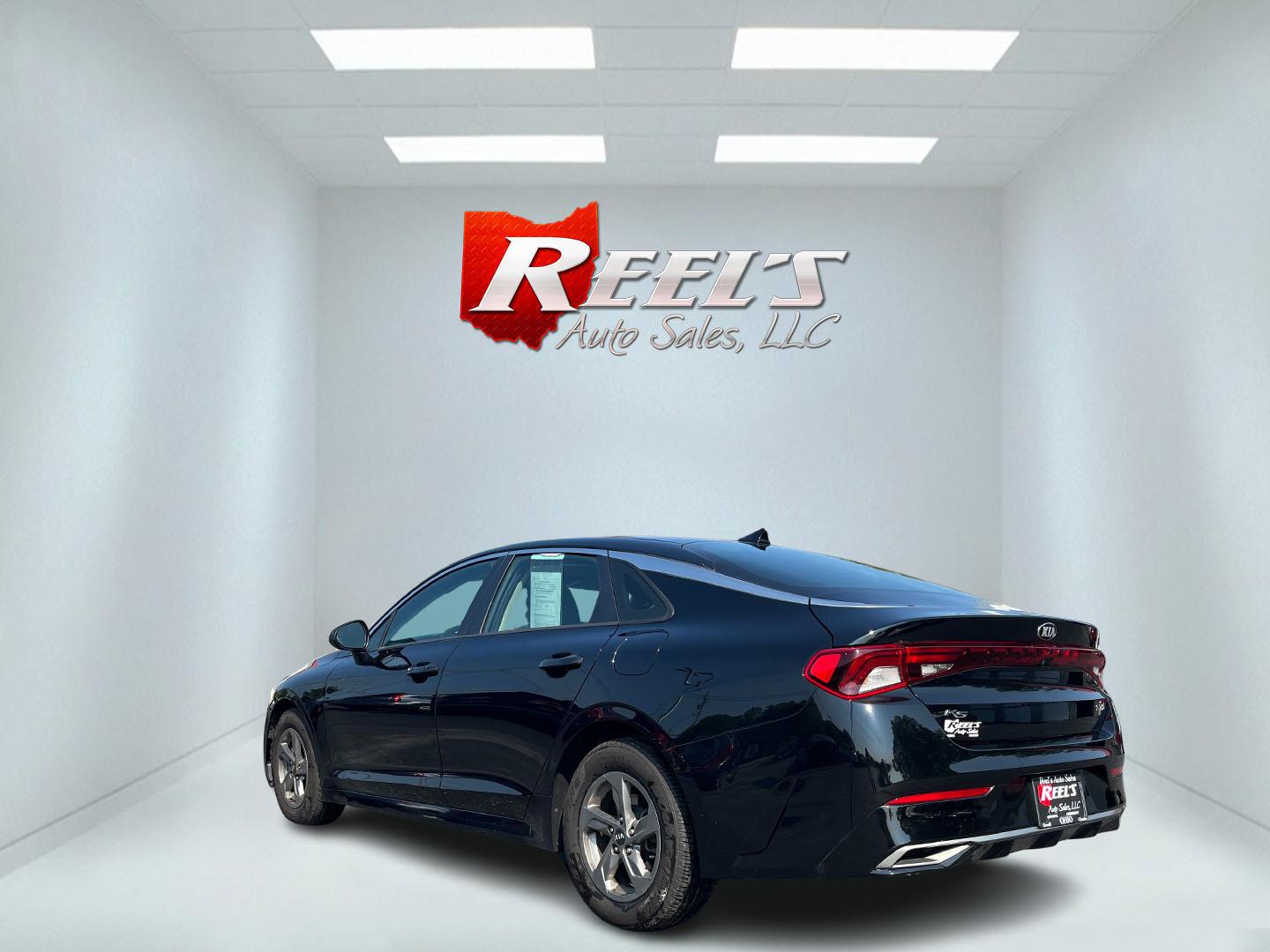 2021 Black /Black Kia K5 LXS (5XXG14J2XMG) with an 1.6L I4 DOHC 16V TURBO engine, 8-Speed Automatic transmission, located at 547 E. Main St., Orwell, OH, 44076, (440) 437-5893, 41.535435, -80.847855 - This 2021 Kia K5 LXS is a midsize sedan that combines style with a range of advanced features. It is powered by a 1.6-liter Turbocharged Inline-4 GDI engine paired with an 8-speed automatic transmission, delivering impressive fuel efficiency of 37 MPG on the highway. This vehicle comes equipped with - Photo#37