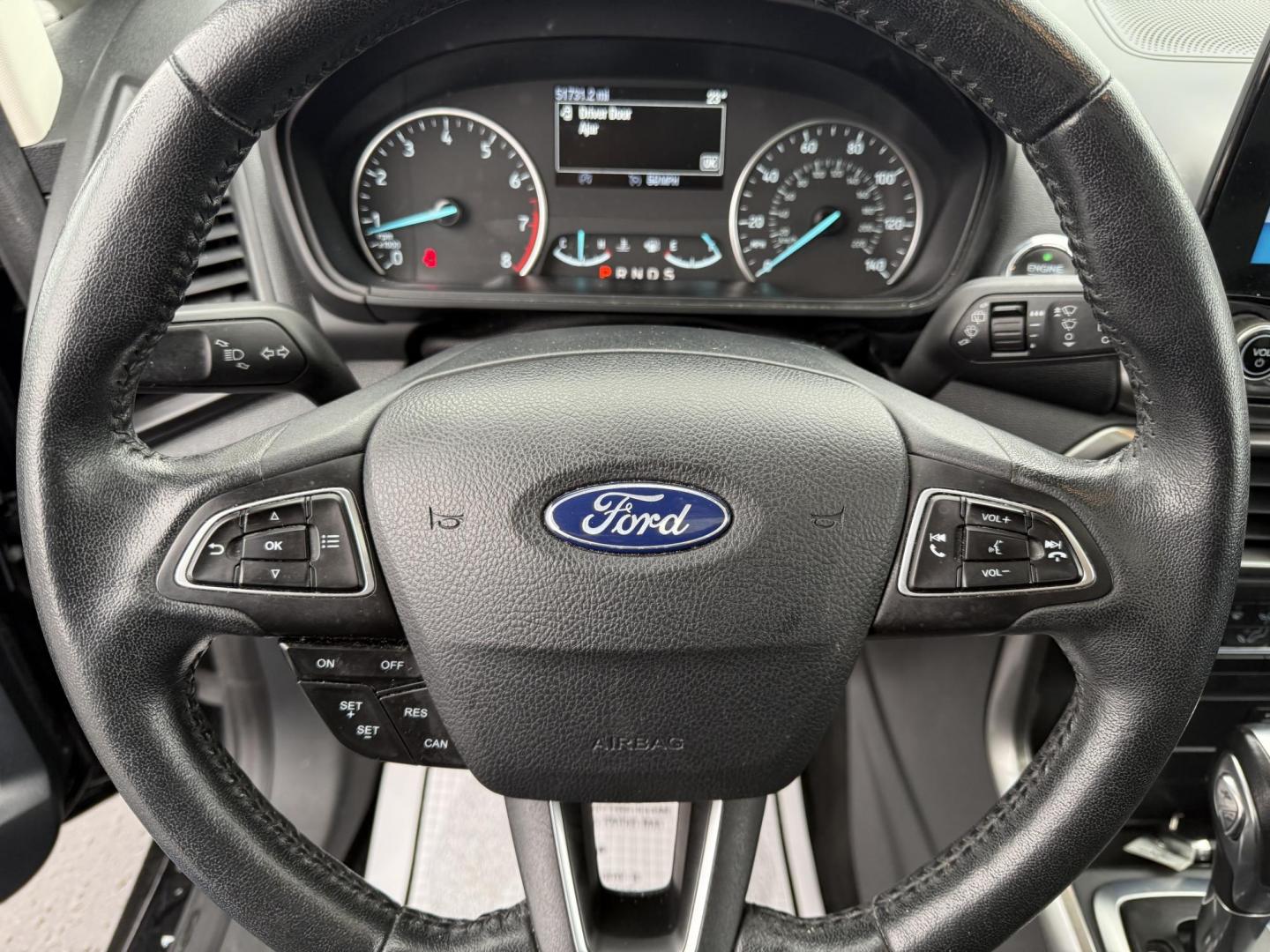 2018 Black /Black Ford EcoSport SE AWD (MAJ6P1UL8JC) with an 2.0L I4 DOHC 16V engine, 6A transmission, located at 11115 Chardon Rd. , Chardon, OH, 44024, (440) 214-9705, 41.580246, -81.241943 - Photo#3