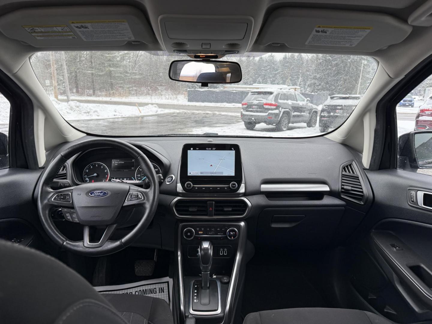 2018 Black /Black Ford EcoSport SE AWD (MAJ6P1UL8JC) with an 2.0L I4 DOHC 16V engine, 6A transmission, located at 11115 Chardon Rd. , Chardon, OH, 44024, (440) 214-9705, 41.580246, -81.241943 - Photo#8