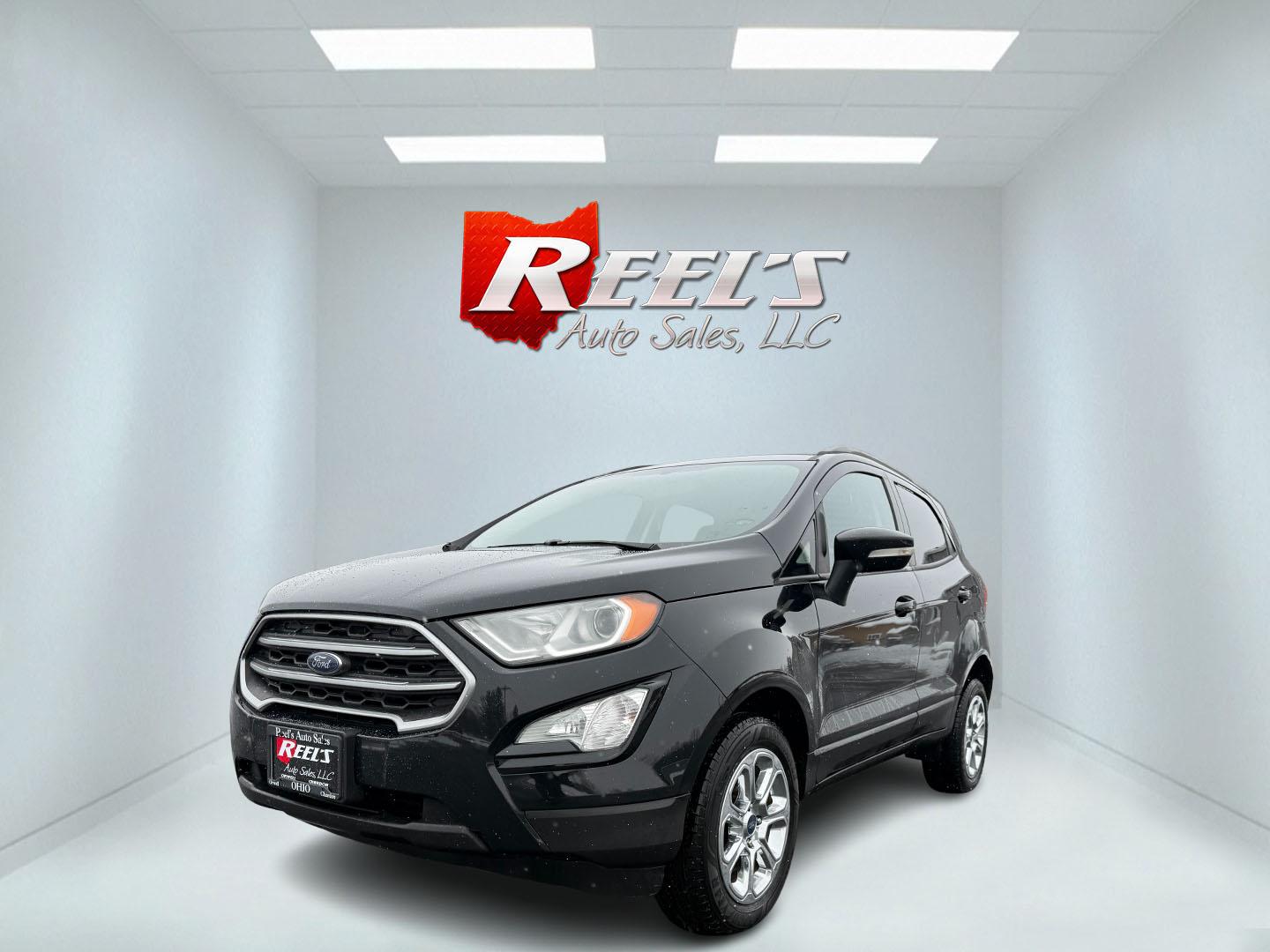 2018 Black /Black Ford EcoSport SE AWD (MAJ6P1UL8JC) with an 2.0L I4 DOHC 16V engine, 6A transmission, located at 11115 Chardon Rd. , Chardon, OH, 44024, (440) 214-9705, 41.580246, -81.241943 - Photo#0