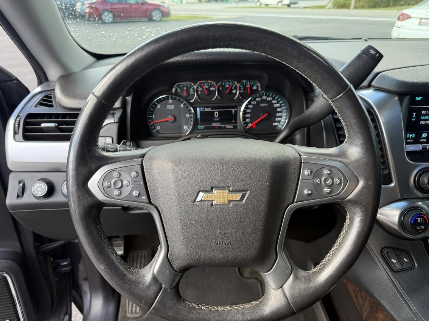 2017 Gray /Black Chevrolet Tahoe LT 4WD (1GNSKBKC4HR) with an 5.3L V8 OHV 16V engine, 6A transmission, located at 11115 Chardon Rd. , Chardon, OH, 44024, (440) 214-9705, 41.580246, -81.241943 - Command the road with this 2017 Chevrolet Tahoe LT 4WD, powered by a robust 5.3L V8 EcoTec3 engine and 6-speed automatic transmission, offering a 6,200-pound towing capacity for all your adventures. The luxurious leather interior features heated front and rear seats, tri-zone automatic climate contr - Photo#28