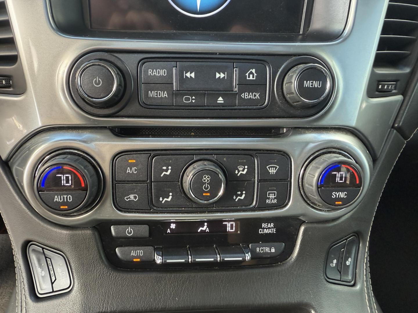 2017 Gray /Black Chevrolet Tahoe LT 4WD (1GNSKBKC4HR) with an 5.3L V8 OHV 16V engine, 6A transmission, located at 11115 Chardon Rd. , Chardon, OH, 44024, (440) 214-9705, 41.580246, -81.241943 - Command the road with this 2017 Chevrolet Tahoe LT 4WD, powered by a robust 5.3L V8 EcoTec3 engine and 6-speed automatic transmission, offering a 6,200-pound towing capacity for all your adventures. The luxurious leather interior features heated front and rear seats, tri-zone automatic climate contr - Photo#33