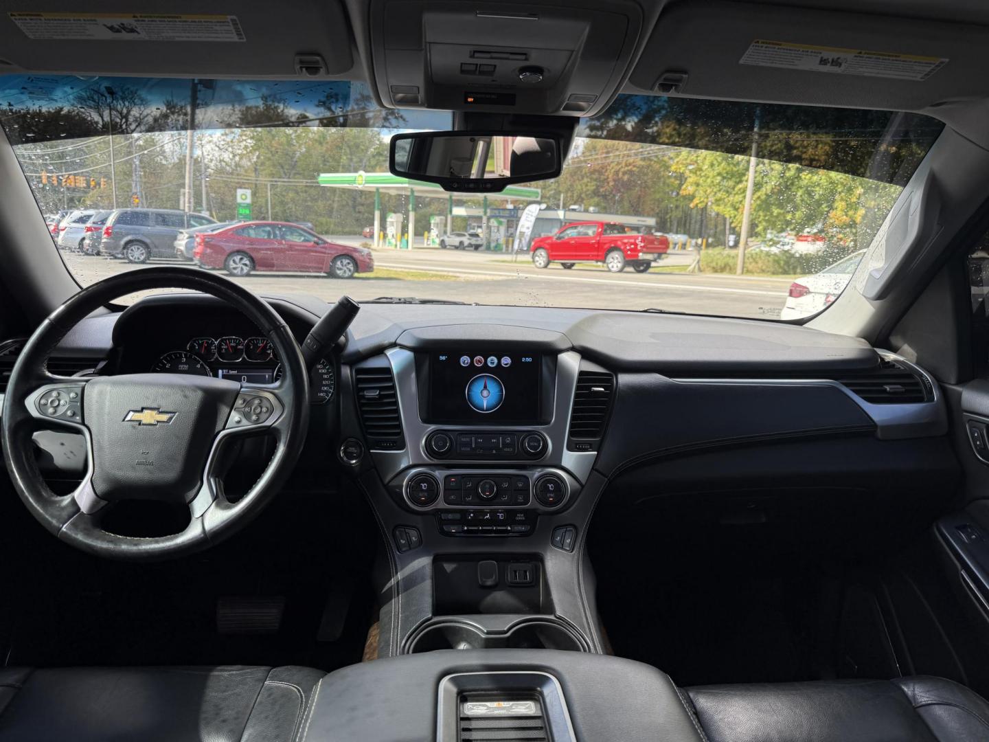 2017 Gray /Black Chevrolet Tahoe LT 4WD (1GNSKBKC4HR) with an 5.3L V8 OHV 16V engine, 6A transmission, located at 11115 Chardon Rd. , Chardon, OH, 44024, (440) 214-9705, 41.580246, -81.241943 - Command the road with this 2017 Chevrolet Tahoe LT 4WD, powered by a robust 5.3L V8 EcoTec3 engine and 6-speed automatic transmission, offering a 6,200-pound towing capacity for all your adventures. The luxurious leather interior features heated front and rear seats, tri-zone automatic climate contr - Photo#43