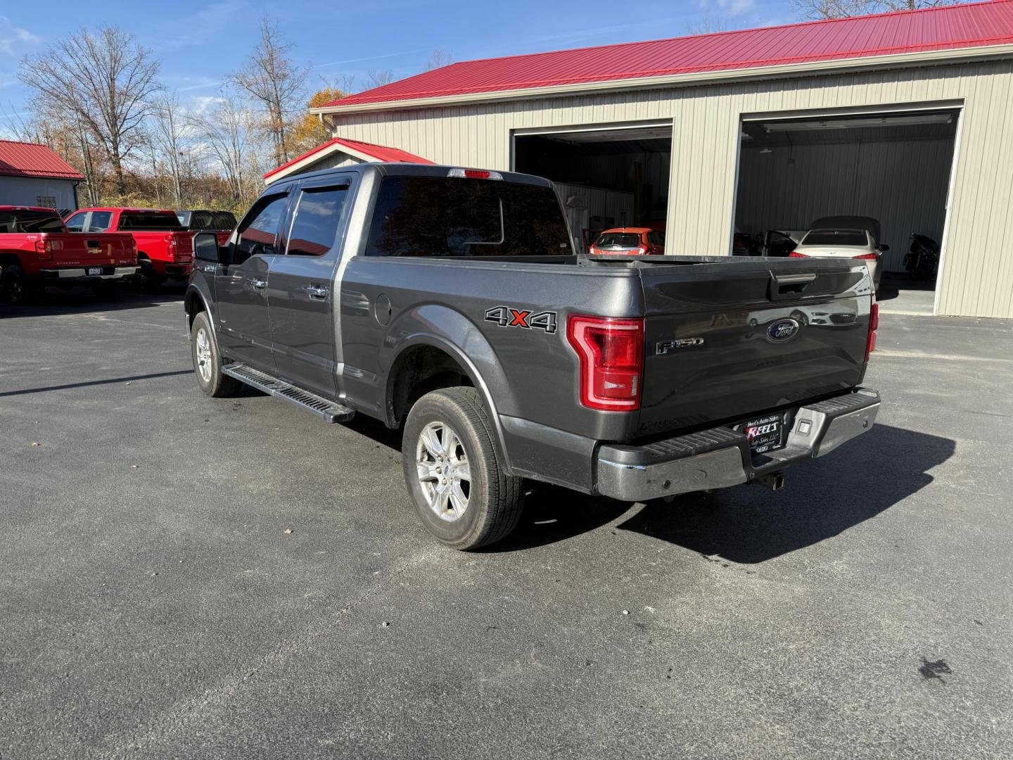 2016 Gray /Black Ford F-150 Lariat SuperCrew 6.5-ft. Bed 4WD (1FTFW1EG7GK) with an 3.5 V6 TWIN TURBO engine, 6 Speed Automatic transmission, located at 547 E. Main St., Orwell, OH, 44076, (440) 437-5893, 41.535435, -80.847855 - 2016 Ford F-150 Lariat Crew Cab 4WD – Unmatched Power, Premium Comfort, and Advanced Technology Experience the perfect blend of strength, luxury, and innovation with this 2016 Ford F-150 Lariat Crew Cab 4WD. Equipped with a commanding 3.5L Twin Turbo EcoBoost V6 engine producing 365 HP and 420 - Photo#12