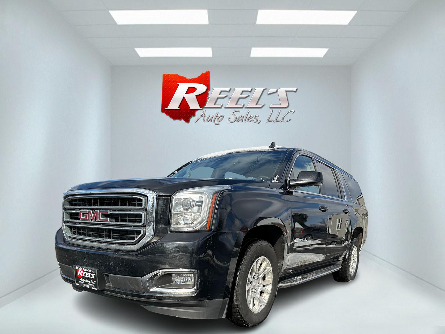2019 Black /Black GMC Yukon XL SLT 4WD (1GKS2GKCXKR) with an 5.3L V8 OHV 16V engine, 6A transmission, located at 547 E. Main St., Orwell, OH, 44076, (440) 437-5893, 41.535435, -80.847855 - Photo#0