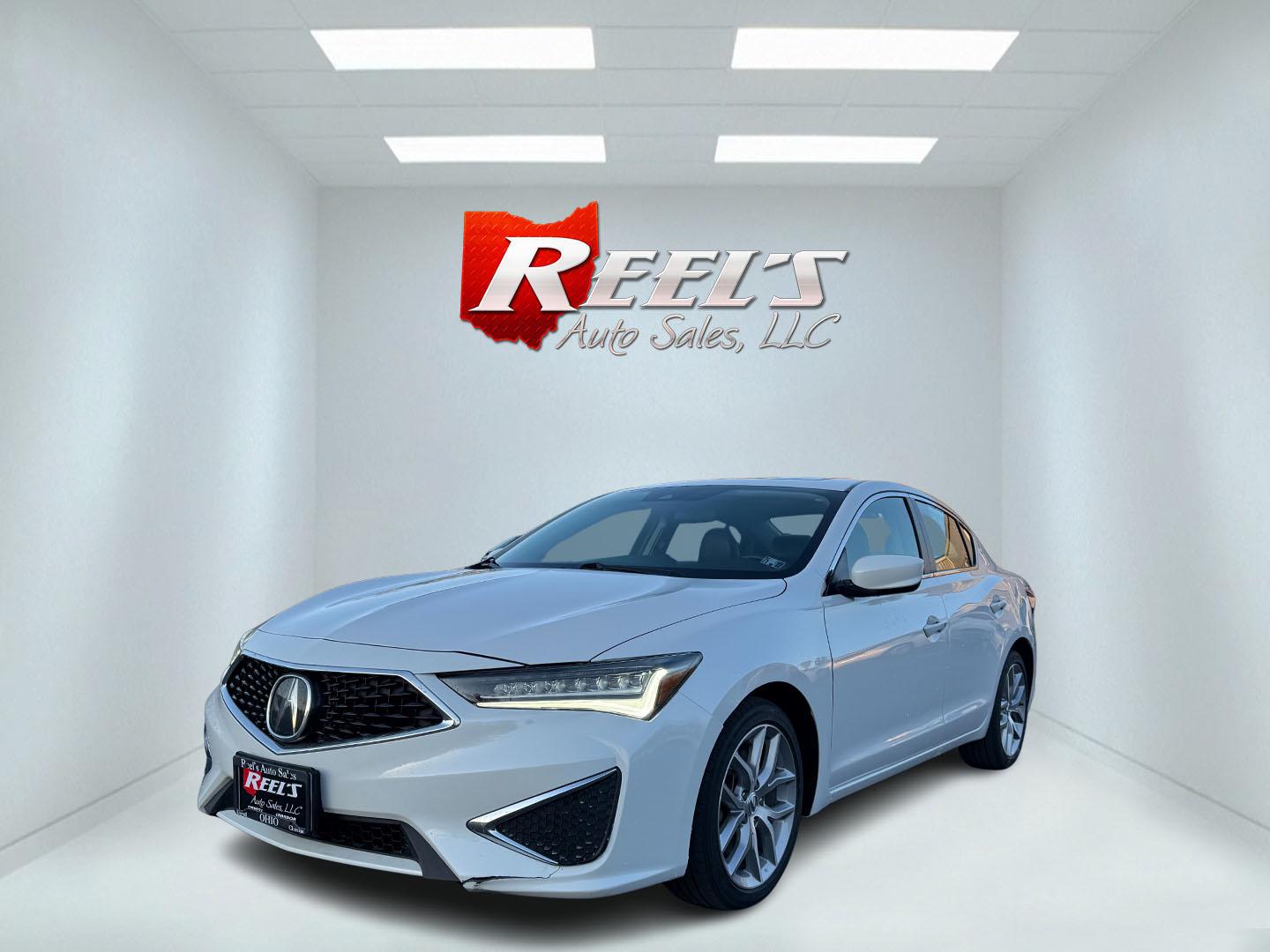2021 White /Black Acura ILX Base (19UDE2F36MA) with an 2.0L I4 16V DOHC engine, 8A transmission, located at 547 E. Main St., Orwell, OH, 44076, (440) 437-5893, 41.535435, -80.847855 - This 2021 Acura ILX, equipped with a 2.4-liter Earthdreams I4 engine and an 8-speed automatic transmission, delivers a refined driving experience with efficient performance, achieving up to 34 MPG on the highway. The leather interior with heated front seats offers a touch of luxury, while features l - Photo#0
