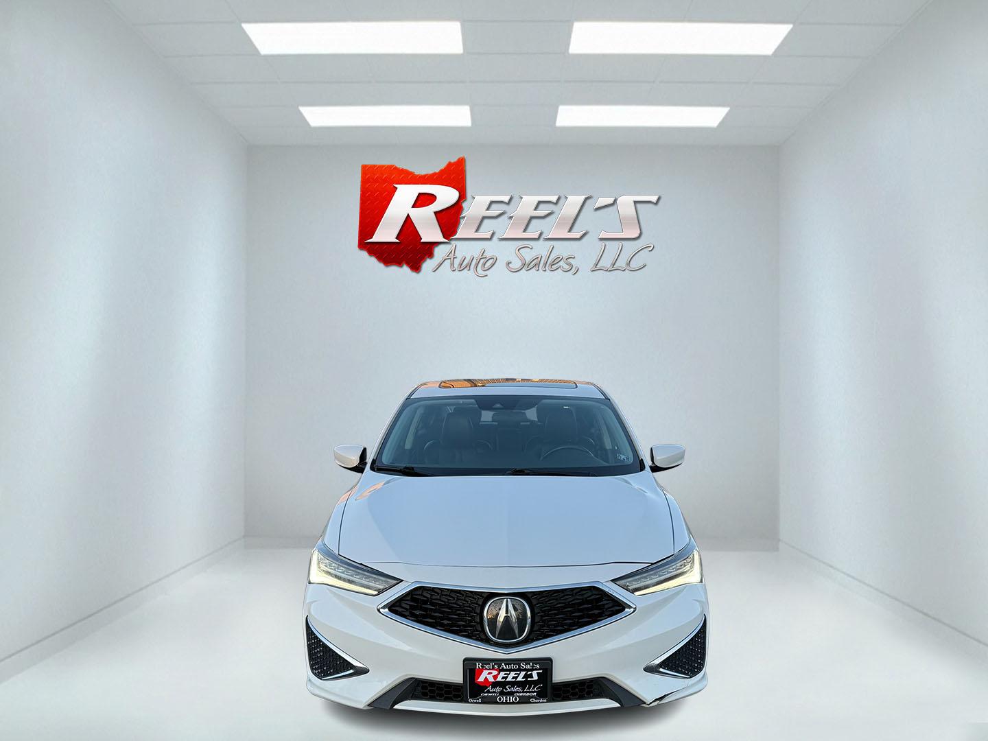 2021 White /Black Acura ILX Base (19UDE2F36MA) with an 2.0L I4 16V DOHC engine, 8A transmission, located at 547 E. Main St., Orwell, OH, 44076, (440) 437-5893, 41.535435, -80.847855 - This 2021 Acura ILX, equipped with a 2.4-liter Earthdreams I4 engine and an 8-speed automatic transmission, delivers a refined driving experience with efficient performance, achieving up to 34 MPG on the highway. The leather interior with heated front seats offers a touch of luxury, while features l - Photo#1