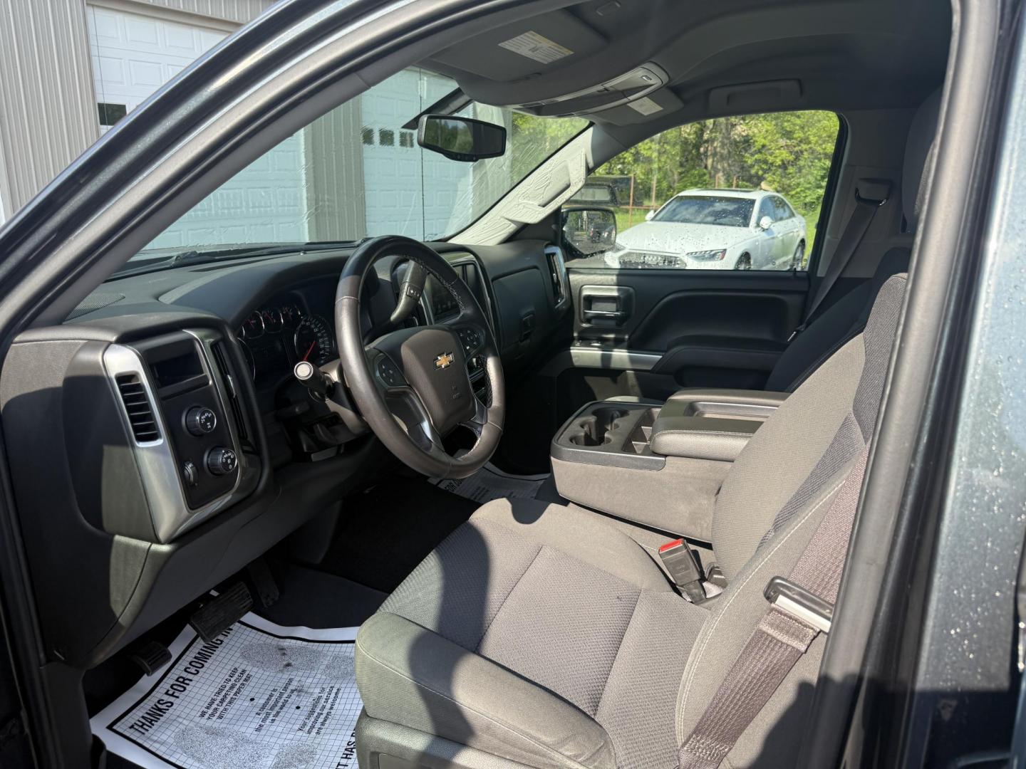 2017 Silver /Black Chevrolet Silverado 1500 LT Double Cab 4WD (1GCVKREC3HZ) with an 5.3L V8 OHV 16V engine, 6A transmission, located at 547 E. Main St., Orwell, OH, 44076, (440) 437-5893, 41.535435, -80.847855 - This 2017 Chevrolet Silverado 1500 LT Double Cab 4WD, featuring a 5.3-liter Vortec V8 engine and a 6-speed automatic transmission with 3.08 gearing, offers a strong balance of power and capability, with a towing capacity of 6,200 pounds. The truck comes equipped with modern amenities such as an 8.0- - Photo#1