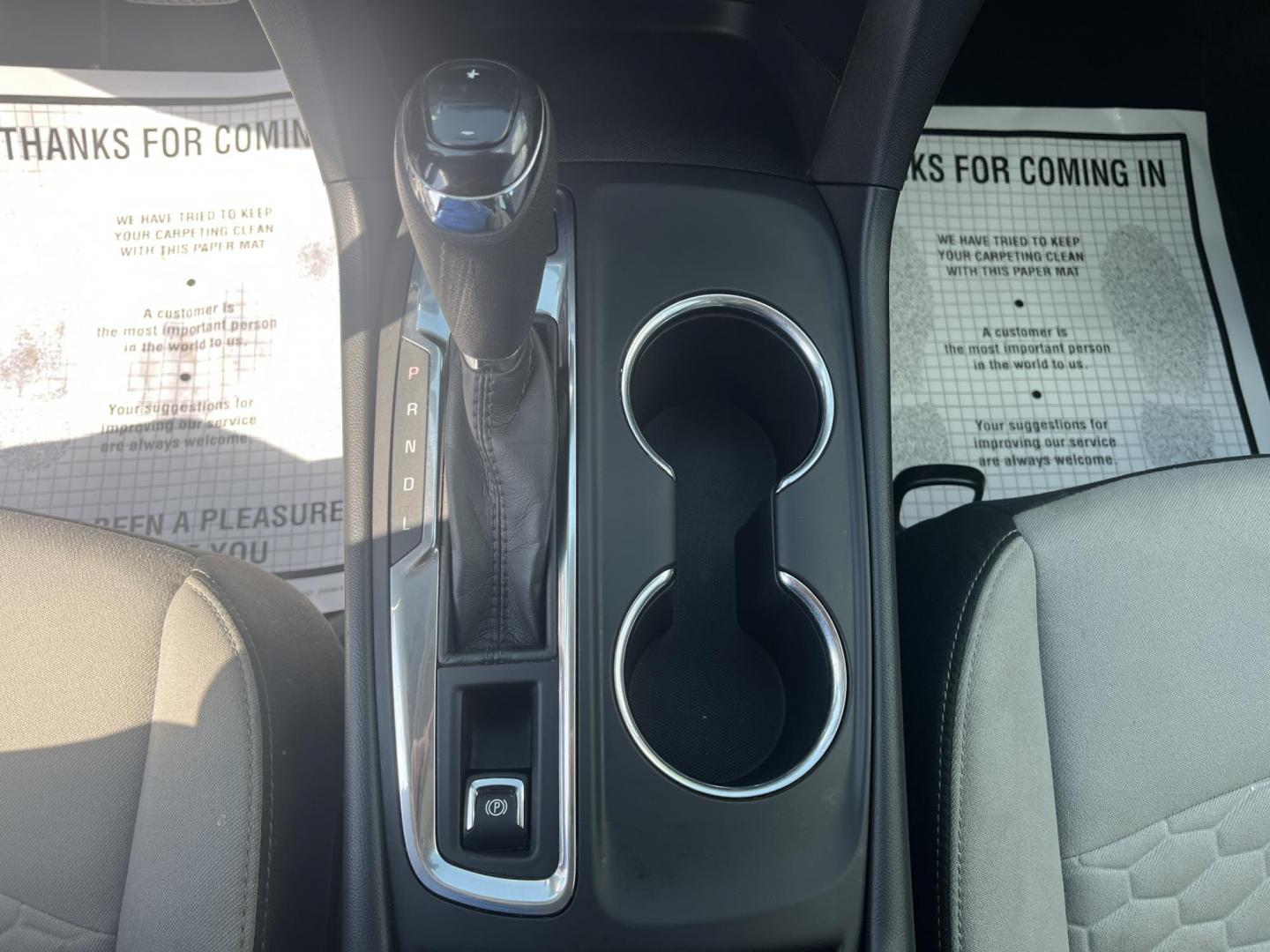 2020 Silver /Black Chevrolet Equinox 1FL AWD (3GNAX5EV2LS) with an 1.5L I4 DOHC 16V TURBO engine, 6A transmission, located at 547 E. Main St., Orwell, OH, 44076, (440) 437-5893, 41.535435, -80.847855 - This One Owner 2020 Chevrolet Equinox 1FL AWD features a turbocharged 1.5L EcoTec engine paired with a 6-speed automatic transmission for efficient performance at 30 MPG highway, while its 7-inch touchscreen supports Apple CarPlay and Android Auto for seamless connectivity; additional highlights inc - Photo#14