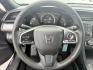 2018 Gray /Black Honda Civic LX Coupe CVT (2HGFC4B51JH) with an 2.0L I4 DOHC 16V engine, Automatic transmission, located at 547 E. Main St., Orwell, OH, 44076, (440) 437-5893, 41.535435, -80.847855 - This 2018 Honda Civic LX Coupe boasts a fuel-efficient 2.0L I4 Earthdreams engine achieving 39 MPG on the highway, and comes well-equipped with modern conveniences like a backup camera and a 5.0-inch center screen, making it a practical and reliable choice. This Honda is fully serviced, comes with a - Photo#10