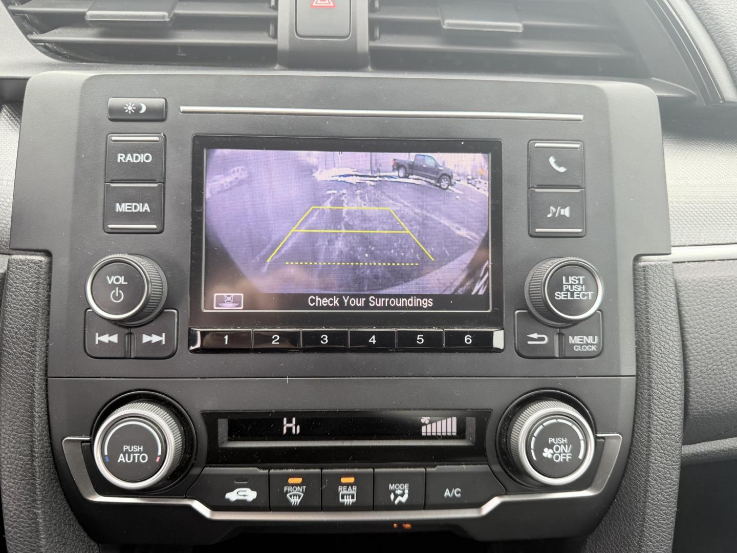 2018 Gray /Black Honda Civic LX Coupe CVT (2HGFC4B51JH) with an 2.0L I4 DOHC 16V engine, Automatic transmission, located at 547 E. Main St., Orwell, OH, 44076, (440) 437-5893, 41.535435, -80.847855 - This 2018 Honda Civic LX Coupe boasts a fuel-efficient 2.0L I4 Earthdreams engine achieving 39 MPG on the highway, and comes well-equipped with modern conveniences like a backup camera and a 5.0-inch center screen, making it a practical and reliable choice. This Honda is fully serviced, comes with a - Photo#11