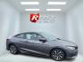 2018 Gray /Black Honda Civic LX Coupe CVT (2HGFC4B51JH) with an 2.0L I4 DOHC 16V engine, Automatic transmission, located at 547 E. Main St., Orwell, OH, 44076, (440) 437-5893, 41.535435, -80.847855 - This 2018 Honda Civic LX Coupe boasts a fuel-efficient 2.0L I4 Earthdreams engine achieving 39 MPG on the highway, and comes well-equipped with modern conveniences like a backup camera and a 5.0-inch center screen, making it a practical and reliable choice. This Honda is fully serviced, comes with a - Photo#19