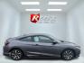 2018 Gray /Black Honda Civic LX Coupe CVT (2HGFC4B51JH) with an 2.0L I4 DOHC 16V engine, Automatic transmission, located at 547 E. Main St., Orwell, OH, 44076, (440) 437-5893, 41.535435, -80.847855 - This 2018 Honda Civic LX Coupe boasts a fuel-efficient 2.0L I4 Earthdreams engine achieving 39 MPG on the highway, and comes well-equipped with modern conveniences like a backup camera and a 5.0-inch center screen, making it a practical and reliable choice. This Honda is fully serviced, comes with a - Photo#21