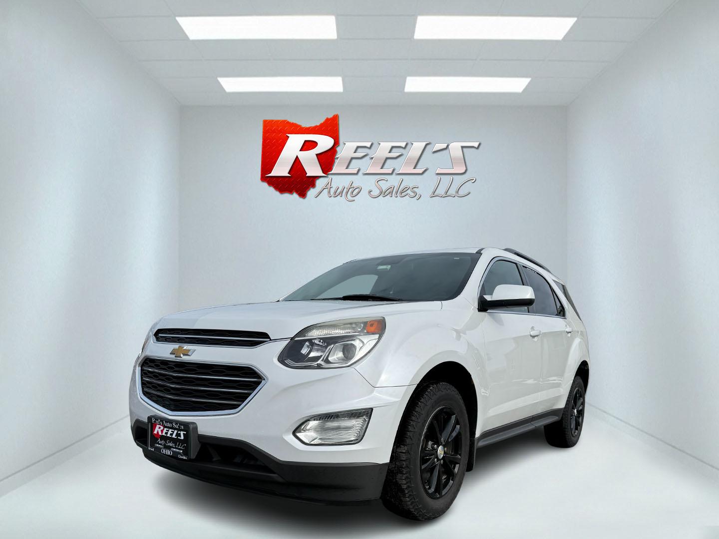 2016 White /Black Chevrolet Equinox LT 2WD (2GNALCEK3G6) with an 2.4L I4 DOHC 16V engine, 6A transmission, located at 547 E. Main St., Orwell, OH, 44076, (440) 437-5893, 41.535435, -80.847855 - Photo#0