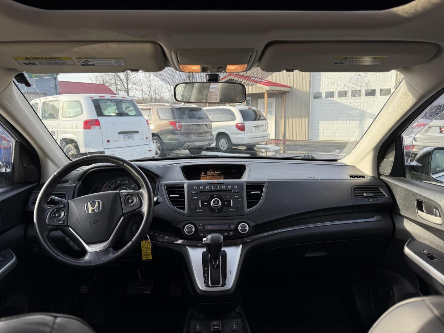 2013 Silver /Black Honda CR-V EX-L 4WD 5-Speed AT (2HKRM4H72DH) with an 2.4L I4 DOHC 16V engine, 5-Speed Automatic transmission, located at 547 E. Main St., Orwell, OH, 44076, (440) 437-5893, 41.535435, -80.847855 - This 2013 Honda CR-V EX-L AWD combines practicality with luxury amenities, making it an appealing option for those seeking comfort and performance. Powered by a 2.4-liter I4 engine paired with a 5-speed automatic transmission, it provides a reliable and smooth driving experience. This model features - Photo#32