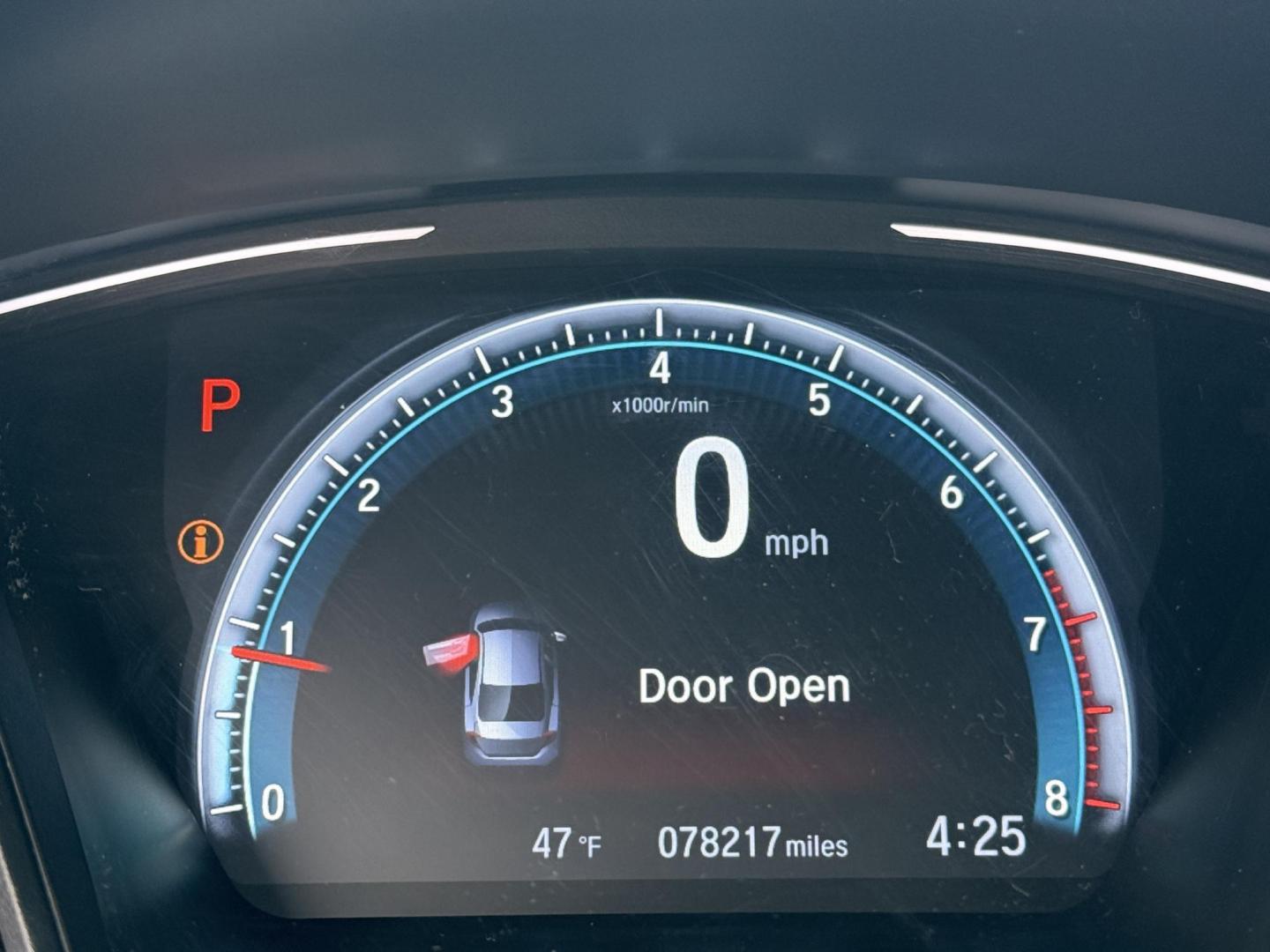 2019 Blue /Black Honda Civic LX Honda Sensing Sedan CVT (2HGFC2F65KH) with an 2.0L I4 DOHC 16V engine, Automatic transmission, located at 11115 Chardon Rd. , Chardon, OH, 44024, (440) 214-9705, 41.580246, -81.241943 - Photo#10