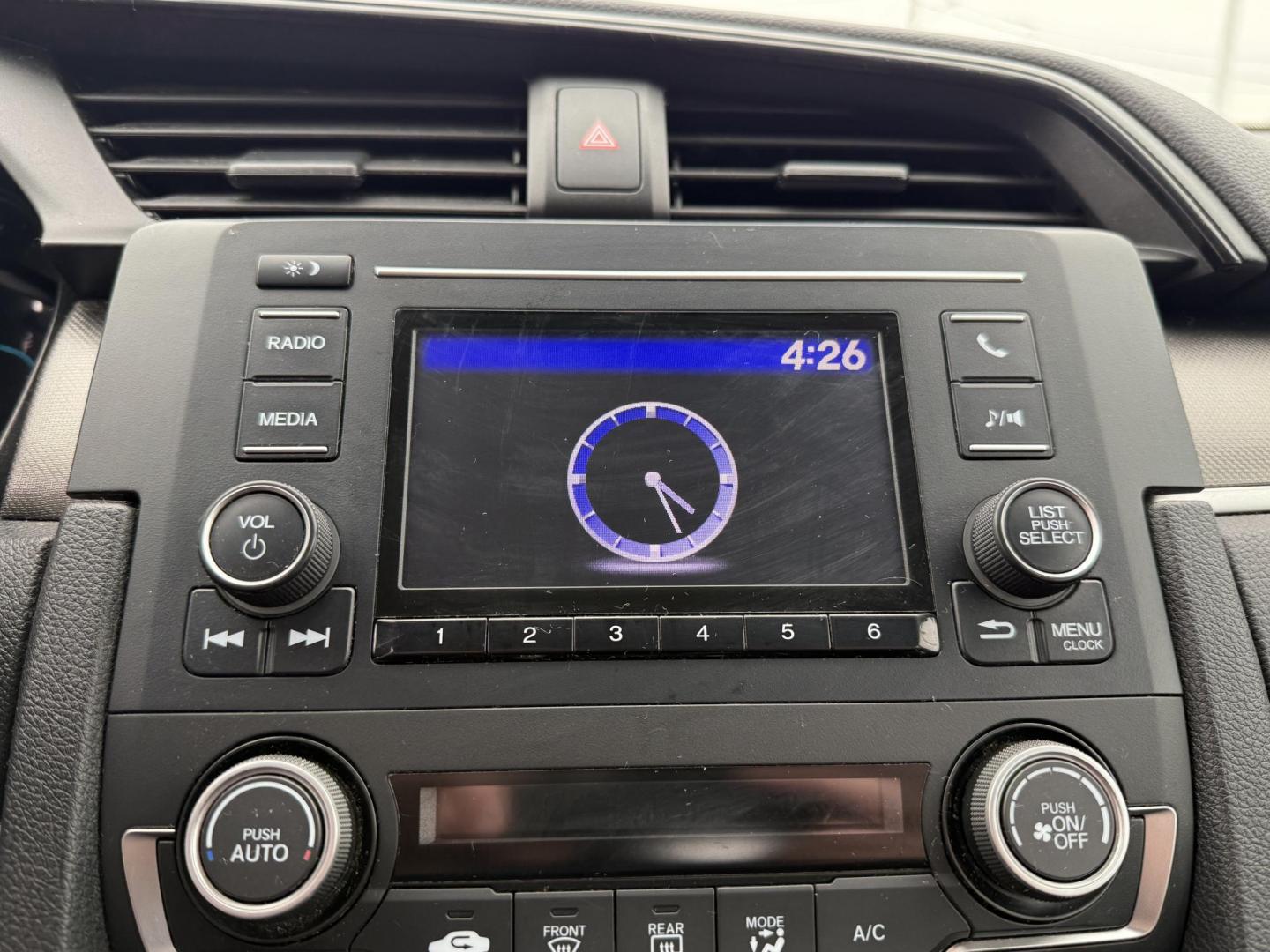 2019 Blue /Black Honda Civic LX Honda Sensing Sedan CVT (2HGFC2F65KH) with an 2.0L I4 DOHC 16V engine, Automatic transmission, located at 11115 Chardon Rd. , Chardon, OH, 44024, (440) 214-9705, 41.580246, -81.241943 - Photo#11