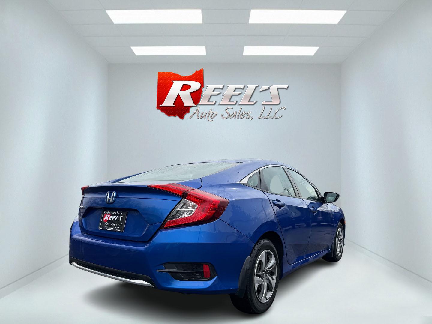 2019 Blue /Black Honda Civic LX Honda Sensing Sedan CVT (2HGFC2F65KH) with an 2.0L I4 DOHC 16V engine, Automatic transmission, located at 11115 Chardon Rd. , Chardon, OH, 44024, (440) 214-9705, 41.580246, -81.241943 - Photo#13