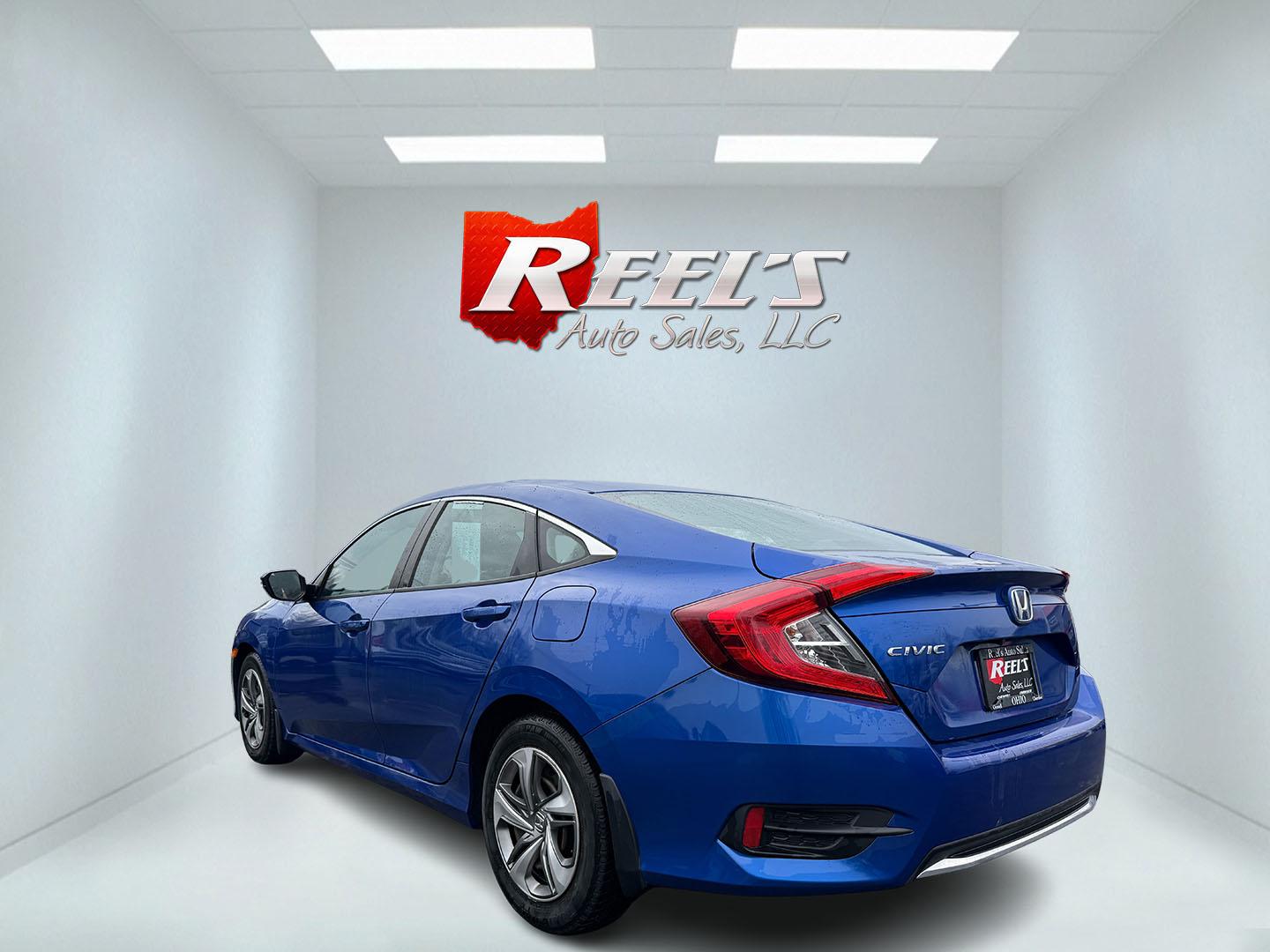 2019 Blue /Black Honda Civic LX Honda Sensing Sedan CVT (2HGFC2F65KH) with an 2.0L I4 DOHC 16V engine, Automatic transmission, located at 11115 Chardon Rd. , Chardon, OH, 44024, (440) 214-9705, 41.580246, -81.241943 - Photo#15