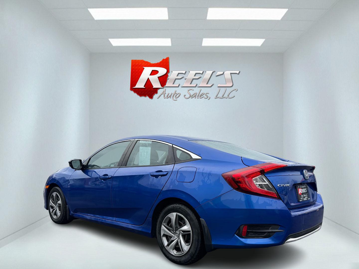2019 Blue /Black Honda Civic LX Honda Sensing Sedan CVT (2HGFC2F65KH) with an 2.0L I4 DOHC 16V engine, Automatic transmission, located at 11115 Chardon Rd. , Chardon, OH, 44024, (440) 214-9705, 41.580246, -81.241943 - Photo#16