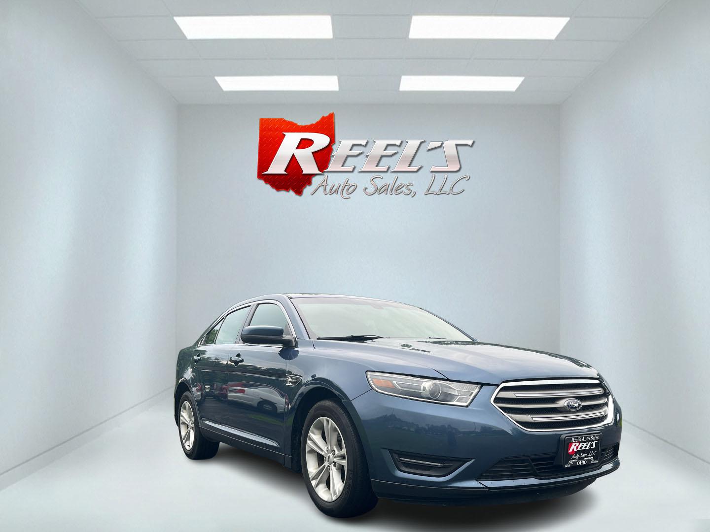 2018 Blue /Black Ford Taurus SEL FWD (1FAHP2E86JG) with an 3.5L V6 DOHC 24V engine, 6A transmission, located at 11115 Chardon Rd. , Chardon, OH, 44024, (440) 214-9705, 41.580246, -81.241943 - This One Owner 2018 Ford Taurus SEL offers a comfortable drive with its 3.5-liter V6 engine and 6-speed automatic transmission, delivering a balanced mix of power and efficiency, achieving up to 27 MPG on the highway. Its design provides practicality and comfort, featuring a leather interior with po - Photo#2