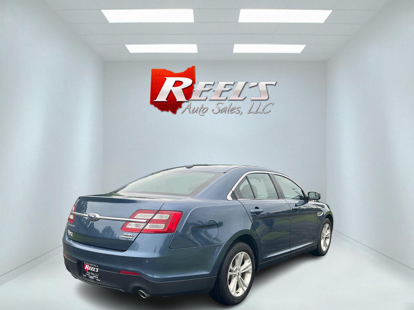 2018 Blue /Black Ford Taurus SEL FWD (1FAHP2E86JG) with an 3.5L V6 DOHC 24V engine, 6A transmission, located at 11115 Chardon Rd. , Chardon, OH, 44024, (440) 214-9705, 41.580246, -81.241943 - This One Owner 2018 Ford Taurus SEL offers a comfortable drive with its 3.5-liter V6 engine and 6-speed automatic transmission, delivering a balanced mix of power and efficiency, achieving up to 27 MPG on the highway. Its design provides practicality and comfort, featuring a leather interior with po - Photo#45