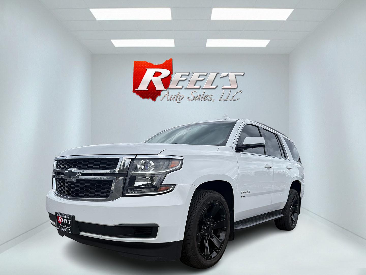 2016 White /Black Chevrolet Tahoe LS 4WD (1GNSKAKC2GR) with an 5.3L V8 OHV 16V engine, 6A transmission, located at 11115 Chardon Rd. , Chardon, OH, 44024, (440) 214-9705, 41.580246, -81.241943 - This 2016 Chevrolet Tahoe LS 4WD combines robust performance with modern tech features, making it a versatile and desirable SUV for various needs. Powered by a 5.3 Ecotec3 engine that delivers 355 HP and 383 lb-ft of torque through a 6-speed automatic transmission, it offers a solid performance both - Photo#0