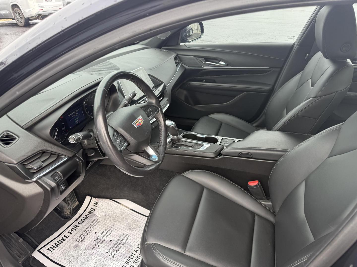 2020 Blue /Black Cadillac CT4 Luxury (1G6DE5RK2L0) with an 2.0L I4 DOHC 16V Turbo engine, 8A transmission, located at 11115 Chardon Rd. , Chardon, OH, 44024, (440) 214-9705, 41.580246, -81.241943 - Photo#13