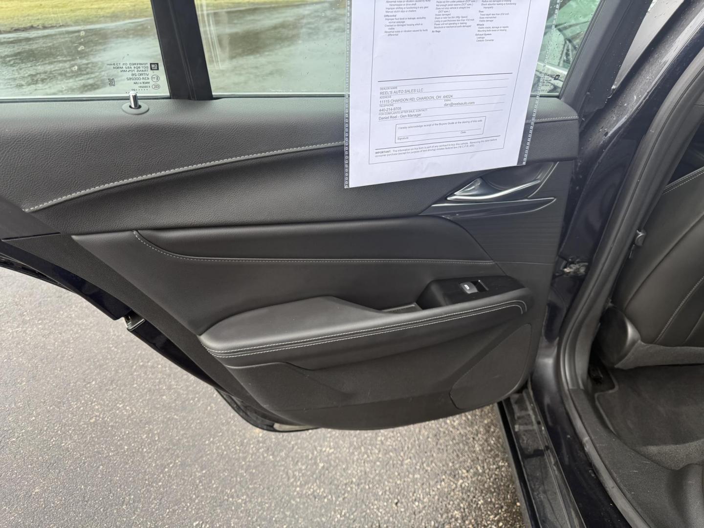 2020 Blue /Black Cadillac CT4 Luxury (1G6DE5RK2L0) with an 2.0L I4 DOHC 16V Turbo engine, 8A transmission, located at 11115 Chardon Rd. , Chardon, OH, 44024, (440) 214-9705, 41.580246, -81.241943 - Photo#27
