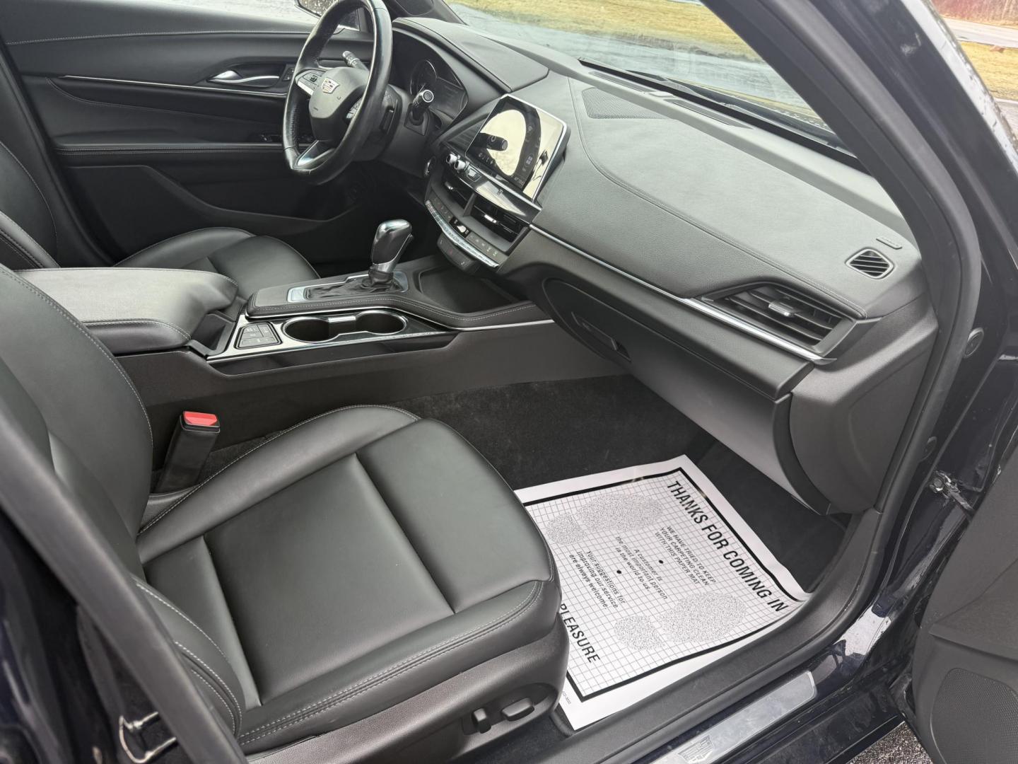 2020 Blue /Black Cadillac CT4 Luxury (1G6DE5RK2L0) with an 2.0L I4 DOHC 16V Turbo engine, 8A transmission, located at 11115 Chardon Rd. , Chardon, OH, 44024, (440) 214-9705, 41.580246, -81.241943 - Photo#33
