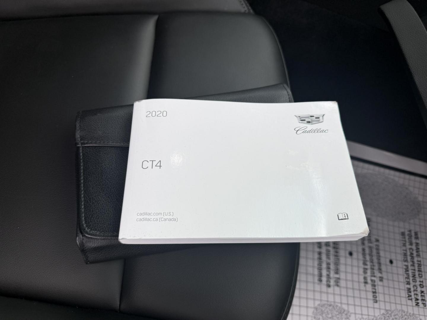 2020 Blue /Black Cadillac CT4 Luxury (1G6DE5RK2L0) with an 2.0L I4 DOHC 16V Turbo engine, 8A transmission, located at 11115 Chardon Rd. , Chardon, OH, 44024, (440) 214-9705, 41.580246, -81.241943 - Photo#35