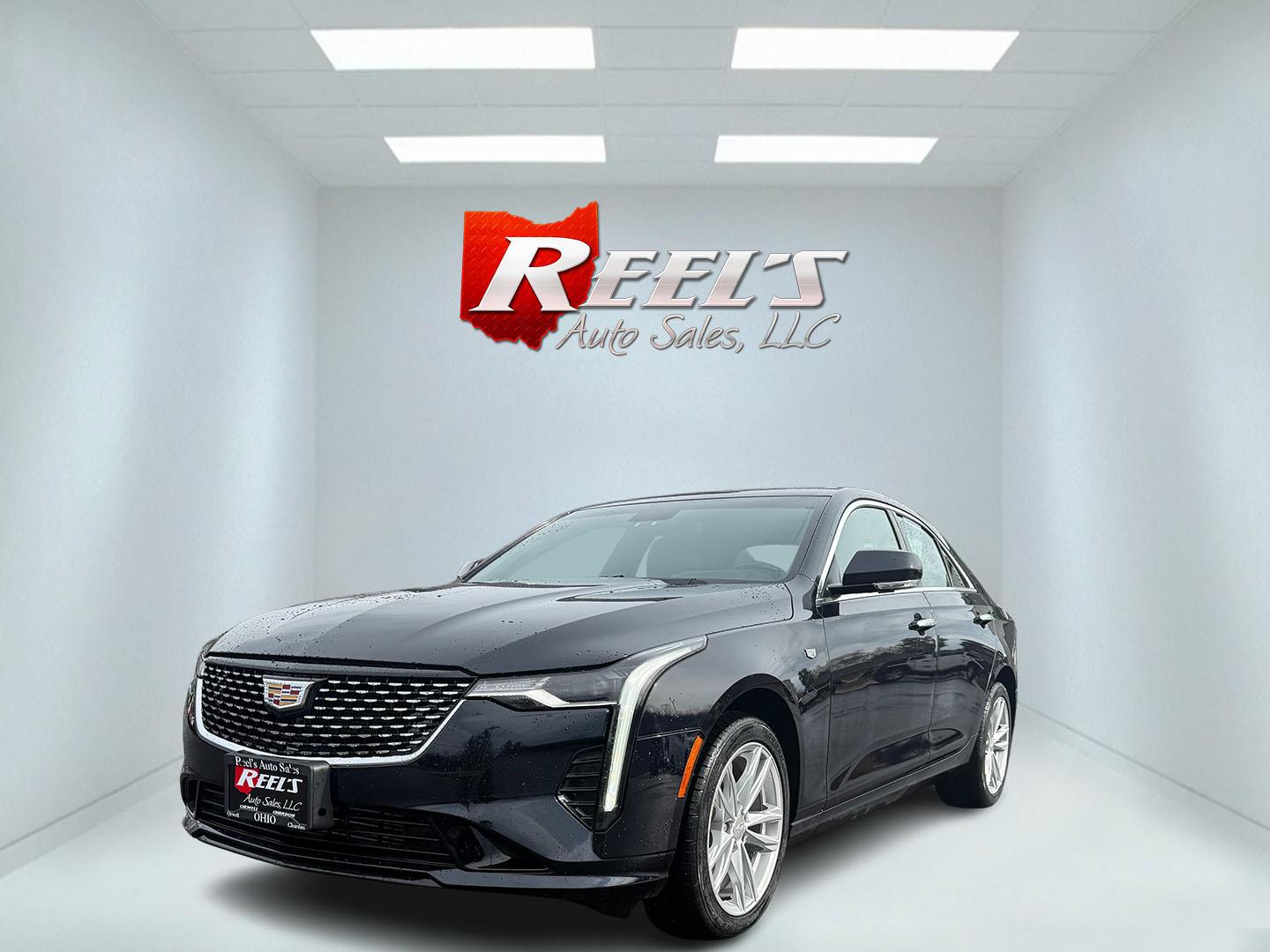 2020 Blue /Black Cadillac CT4 Luxury (1G6DE5RK2L0) with an 2.0L I4 DOHC 16V Turbo engine, 8A transmission, located at 11115 Chardon Rd. , Chardon, OH, 44024, (440) 214-9705, 41.580246, -81.241943 - Photo#0