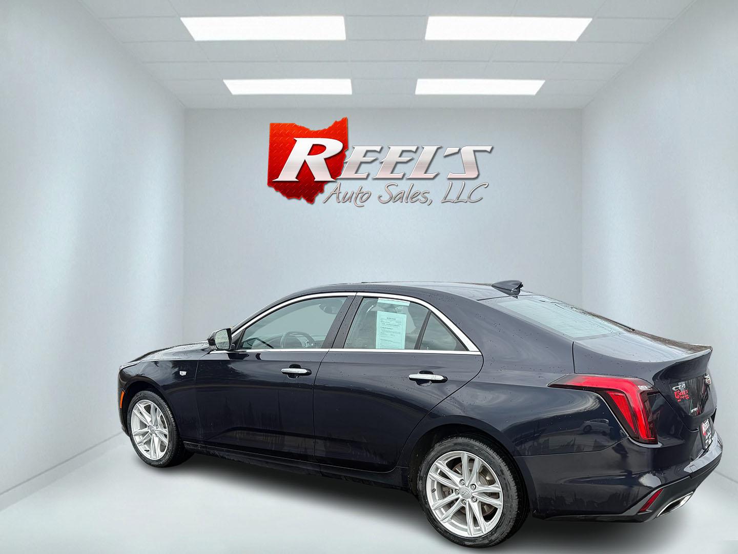 2020 Blue /Black Cadillac CT4 Luxury (1G6DE5RK2L0) with an 2.0L I4 DOHC 16V Turbo engine, 8A transmission, located at 11115 Chardon Rd. , Chardon, OH, 44024, (440) 214-9705, 41.580246, -81.241943 - Photo#39