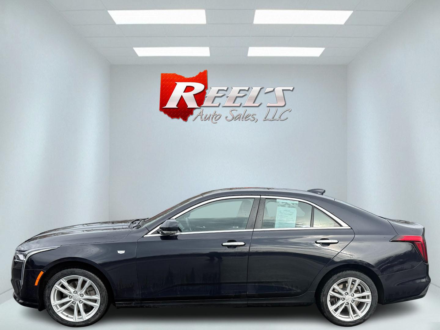 2020 Blue /Black Cadillac CT4 Luxury (1G6DE5RK2L0) with an 2.0L I4 DOHC 16V Turbo engine, 8A transmission, located at 11115 Chardon Rd. , Chardon, OH, 44024, (440) 214-9705, 41.580246, -81.241943 - Photo#40