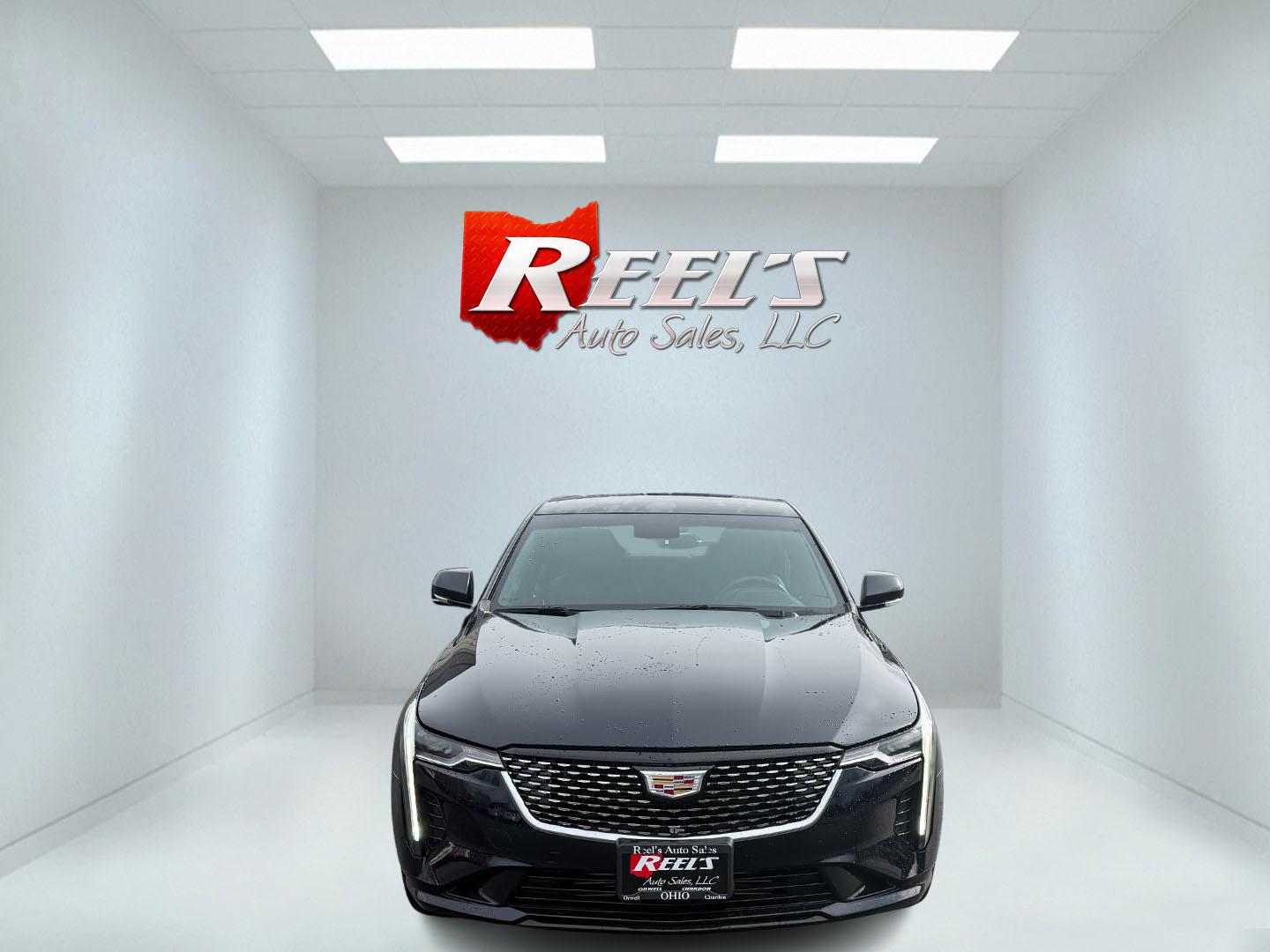 2020 Blue /Black Cadillac CT4 Luxury (1G6DE5RK2L0) with an 2.0L I4 DOHC 16V Turbo engine, 8A transmission, located at 11115 Chardon Rd. , Chardon, OH, 44024, (440) 214-9705, 41.580246, -81.241943 - Photo#1