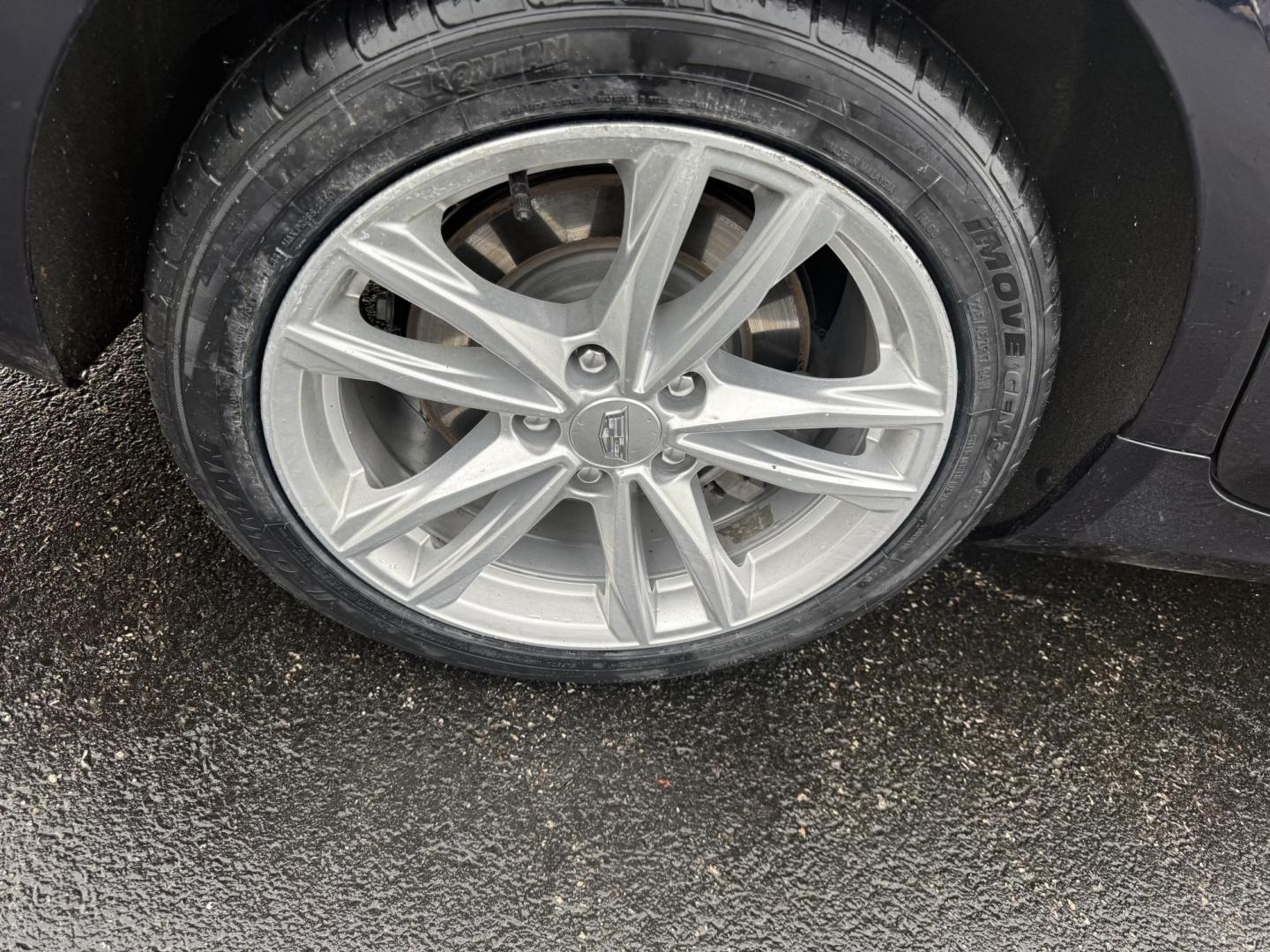 2020 Blue /Black Cadillac CT4 Luxury (1G6DE5RK2L0) with an 2.0L I4 DOHC 16V Turbo engine, 8A transmission, located at 11115 Chardon Rd. , Chardon, OH, 44024, (440) 214-9705, 41.580246, -81.241943 - Photo#17