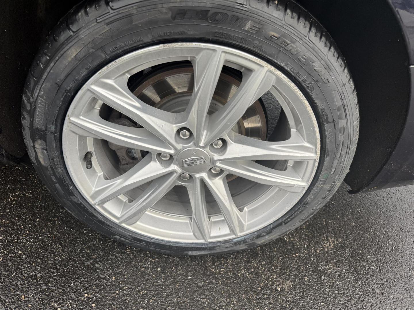 2020 Blue /Black Cadillac CT4 Luxury (1G6DE5RK2L0) with an 2.0L I4 DOHC 16V Turbo engine, 8A transmission, located at 11115 Chardon Rd. , Chardon, OH, 44024, (440) 214-9705, 41.580246, -81.241943 - Photo#18