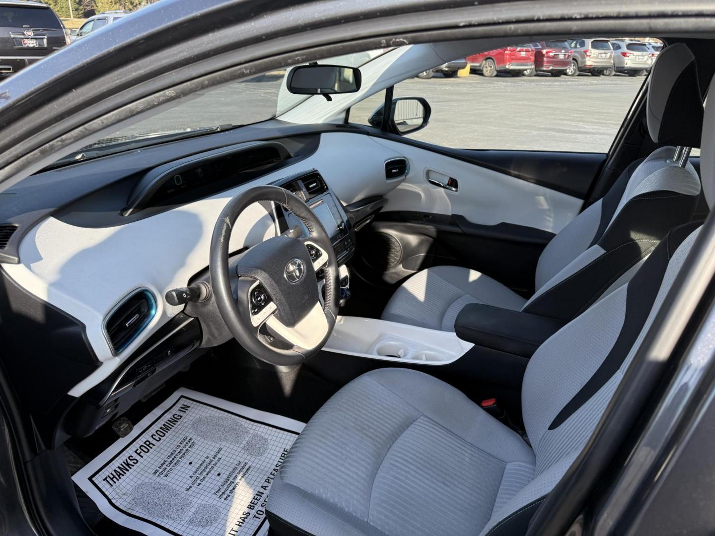 2017 Gray /Gray Toyota Prius Prime Plus (JTDKARFP0H3) with an 1.8L I4 DOHC 16V HYBRID engine, Automatic transmission, located at 11115 Chardon Rd. , Chardon, OH, 44024, (440) 214-9705, 41.580246, -81.241943 - Photo#15