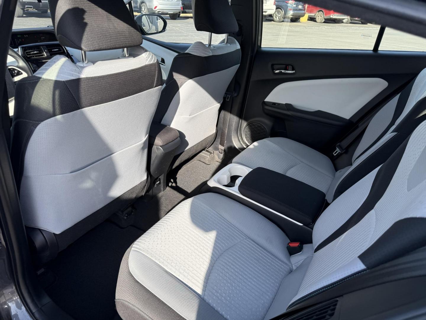 2017 Gray /Gray Toyota Prius Prime Plus (JTDKARFP0H3) with an 1.8L I4 DOHC 16V HYBRID engine, Automatic transmission, located at 11115 Chardon Rd. , Chardon, OH, 44024, (440) 214-9705, 41.580246, -81.241943 - Photo#27