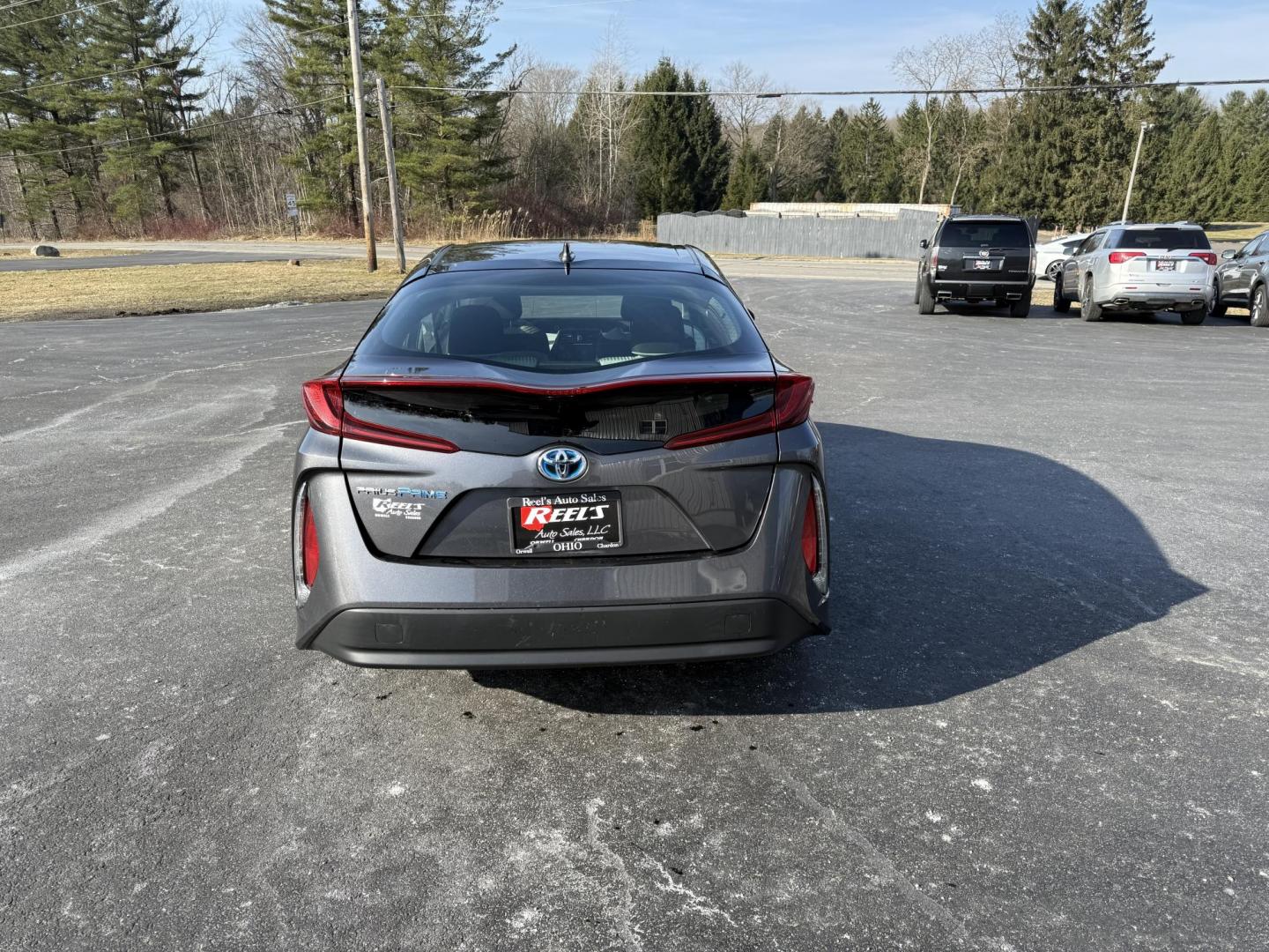 2017 Gray /Gray Toyota Prius Prime Plus (JTDKARFP0H3) with an 1.8L I4 DOHC 16V HYBRID engine, Automatic transmission, located at 11115 Chardon Rd. , Chardon, OH, 44024, (440) 214-9705, 41.580246, -81.241943 - Photo#9